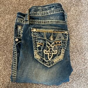 Rock Revival Blue “Boris” Skinny Jeans